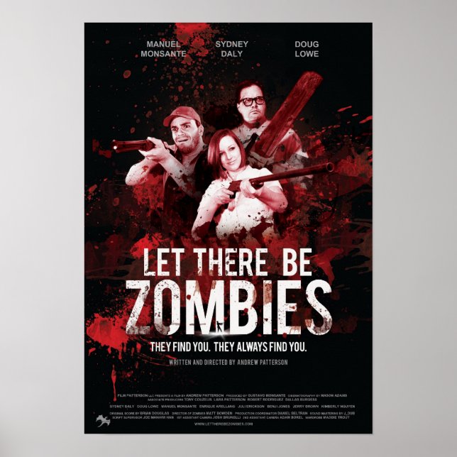 Póster Poster Let There Be Zombies (Frente)