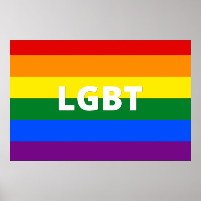 PÓSTER POSTER LGBT (Frente)