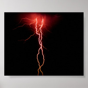 Póster Poster Lightning Strike