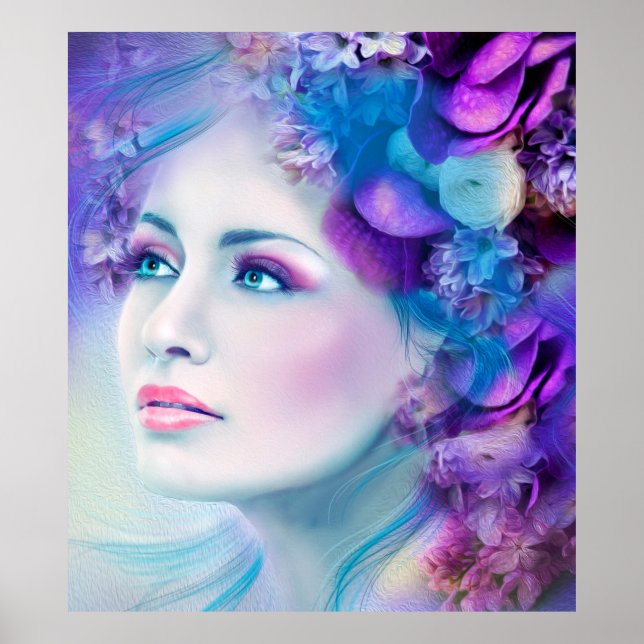 Póster Poster lilac waltz (Frente)