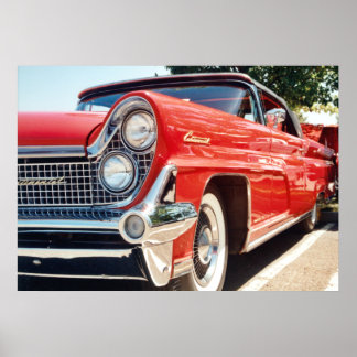 Póster poster Lincoln Continental Convertible de 1959
