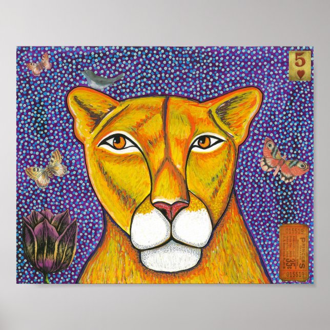 Póster Poster Lioness (Frente)