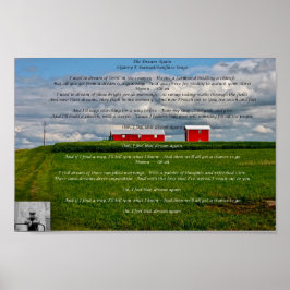 Póster Poster lírico - El sueño de nuevo