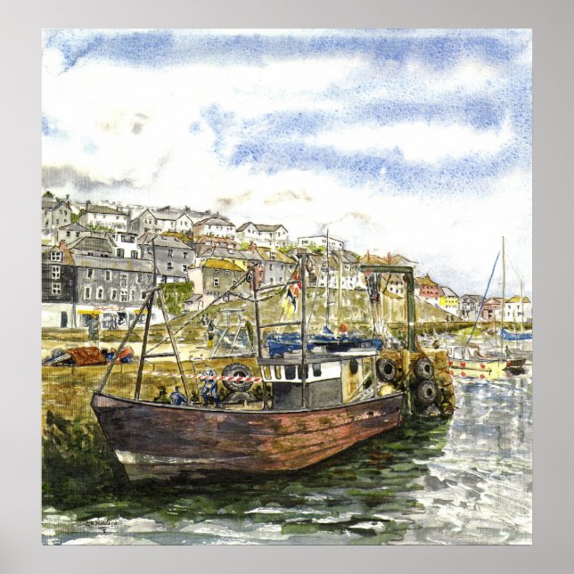 Póster poster 'Listo para volver a pintar' (Frente)