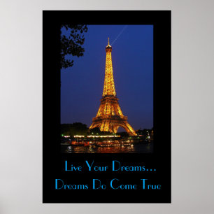 Póster Poster Live Your Dreams