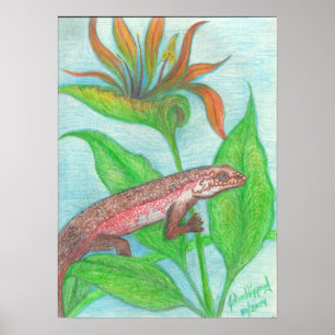 Póster poster "Lizzzard, lagarto, lagartija"