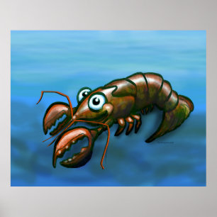 Póster Poster Lobster