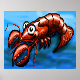 Póster Poster Lobster