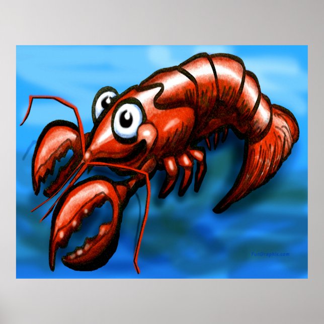 Póster Poster Lobster (Frente)