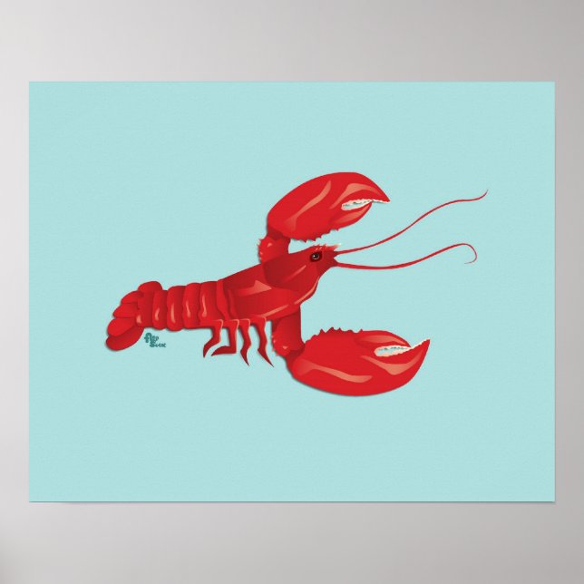 Póster Poster Lobster (Frente)