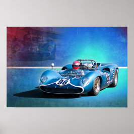 Póster Poster Lola T70