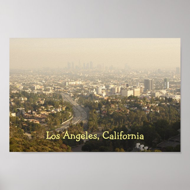 Póster Poster - Los Ángeles / Hollywood, California (Frente)