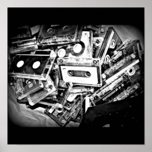 Póster Poster-Love the Arts-Cassette Tapes