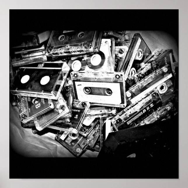 Póster Poster-Love the Arts-Cassette Tapes (Frente)