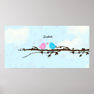 Póster Poster Lovebirds