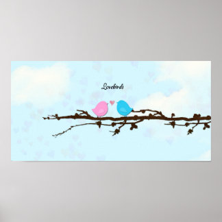 Póster Poster Lovebirds