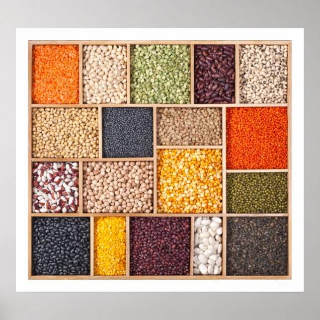 Póster Poster Lovely Legumes (Frente)