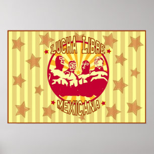 Póster Poster lucha libre mexicana