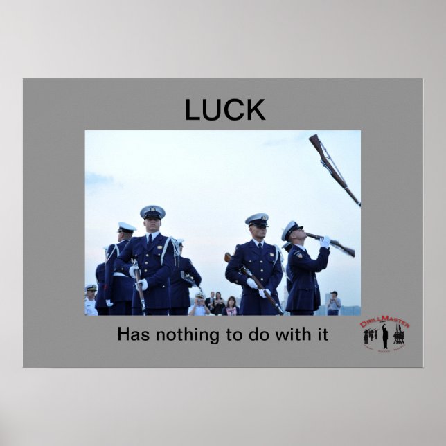 Póster poster "Luck" (Frente)