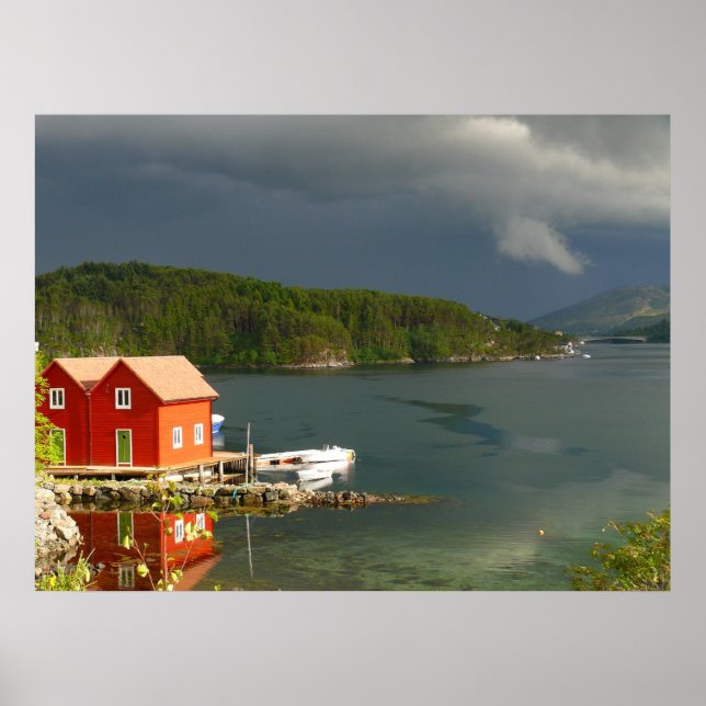 Póster Poster, luz antes del trueno (Frente)