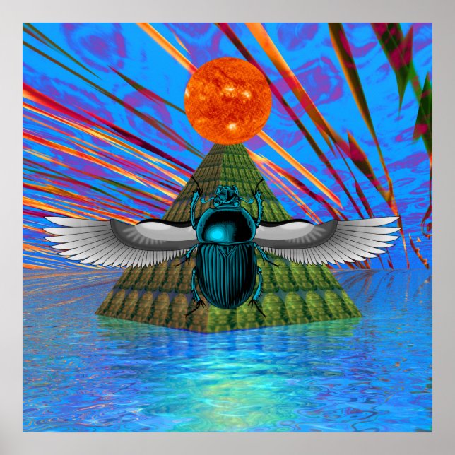 Póster Poster Magic Scarab (Frente)