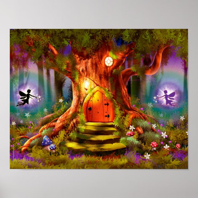 Póster poster magic tree (Frente)