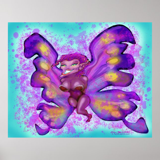 Póster Poster mágico de Pixie (Frente)