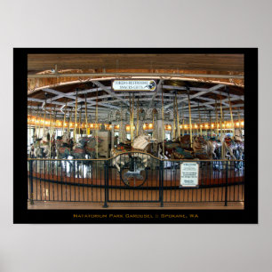 Póster Poster magnífico del carrusel