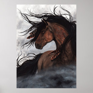Póster Poster majestuoso del caballo por Bihrle