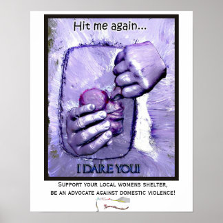 Póster Poster maltratado