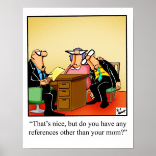 Póster Poster "Mamá de referencia" de Business Humor