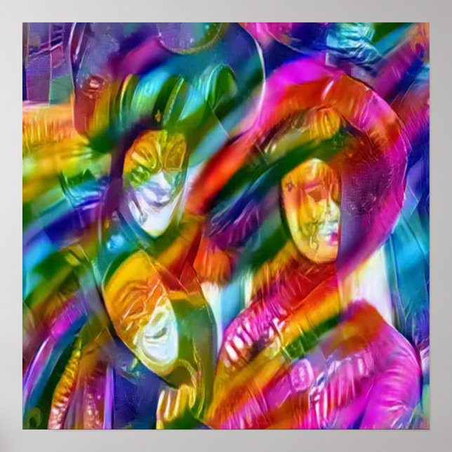 Póster Poster Mardi Gras (Frente)