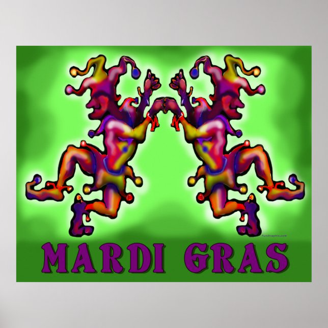Póster Poster Mardi Gras (Frente)