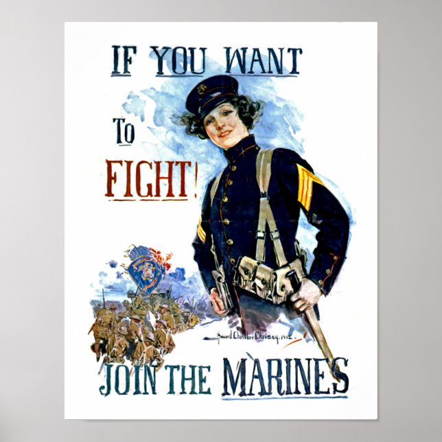 Póster Poster Marines (Frente)