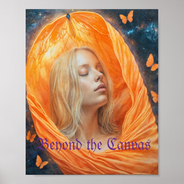 Póster Poster más allá del lienzo (Frente)