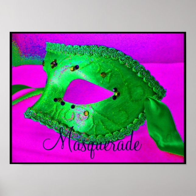 Póster poster "Masquerade" (Frente)