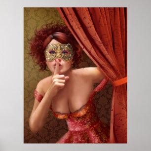 Póster Poster "Masquerade"