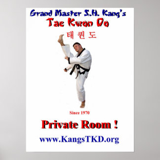 Póster Poster-Master Perry Front Kick-Private Room