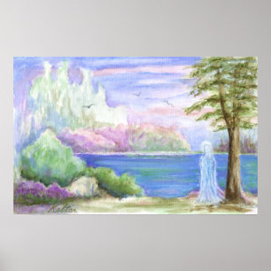 Póster Poster mediador espiritual