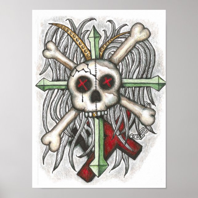 Póster Poster Médica de brujas (Frente)