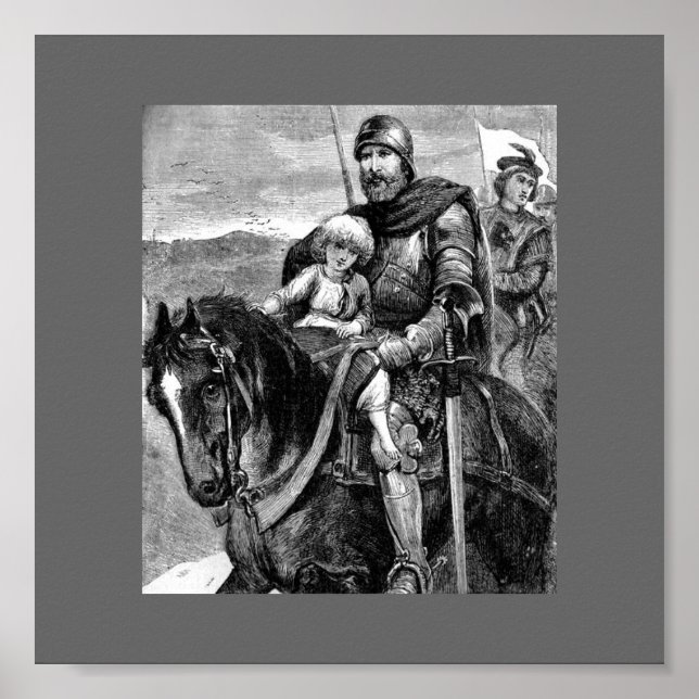 Póster Poster Medieval Knight (Frente)