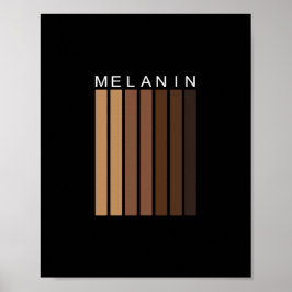 Póster Poster Melanin Shades