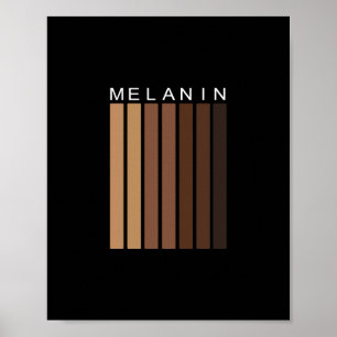 Póster Poster Melanin Shades