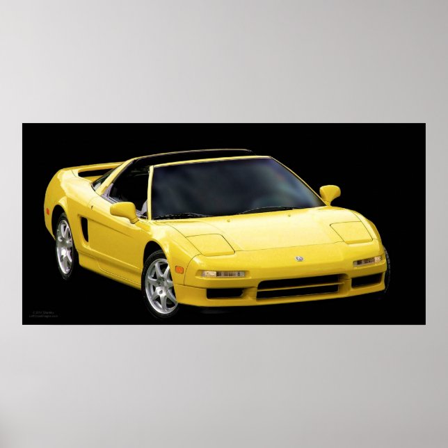 Póster Poster MELLOW AMARILLO NSX (Frente)