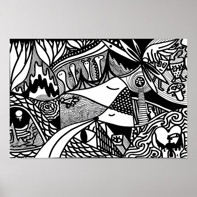 Póster poster "MELTDOWN" (Frente)