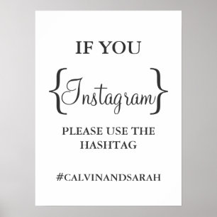 Póster Poster - Mensaje de Instagram