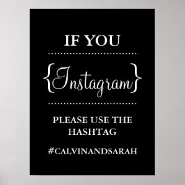 Póster Poster - Mensaje de Instagram