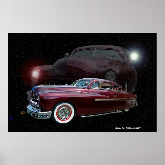 Póster Poster Merc personalizado (Frente)