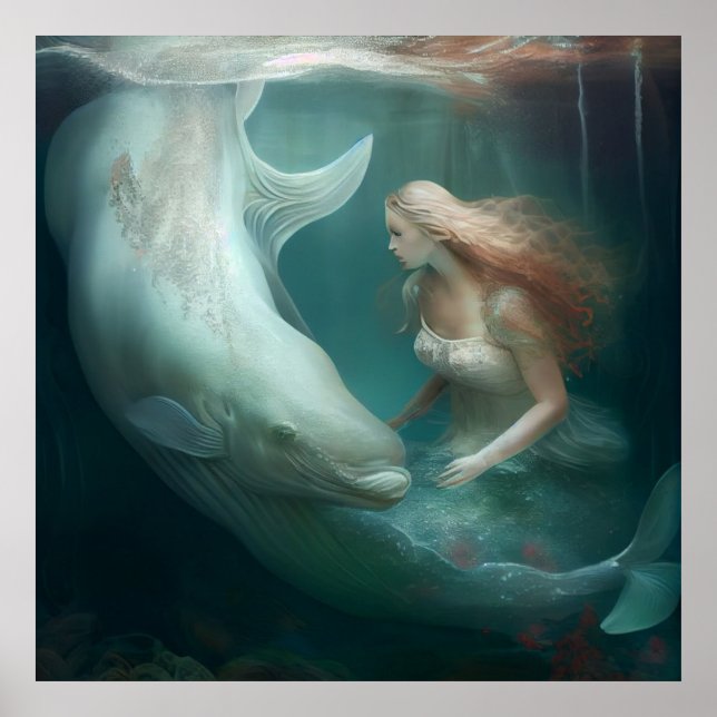 Póster Poster mermaid (Frente)
