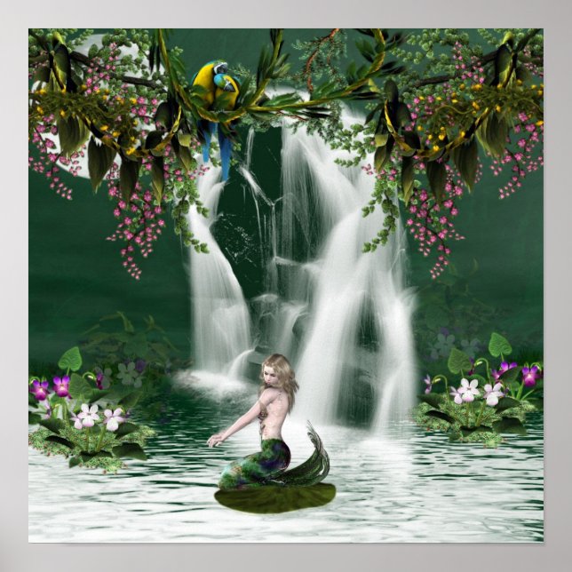 Póster Poster Mermaid Shower (Frente)